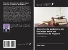 Isaac Agih - Derecho de audiencia de los legos ante los tribunales de Nigeria