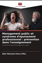 Eder Mariano Paiva Filho - Management public et syndrome d'épuisement professionnel : prévention dans l'enseignement
