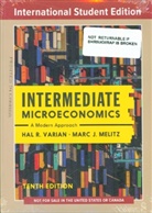 Marc Melitz, Hal R. Varian - Intermediate Microeconomics