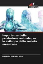 Gerardo Juárez Corral - Importanza della produzione animale per lo sviluppo della società messicana