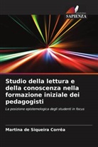 Martina de Siqueira Corrêa - Studio della lettura e della conoscenza nella formazione iniziale dei pedagogisti