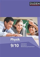 Barbara Gau, Barbara Gau, Lothar Meyer, Lothar Meyer - Duden Physik - Gymnasium Mecklenburg-Vorpommern - 9./10. Schuljahr