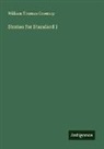 William Thomas Greenup - Stories for Standard I