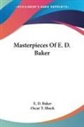 E. D. Baker, Oscar T. Shuck - Masterpieces Of E. D. Baker