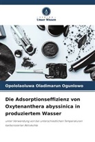 Opololaoluwa Oladimarun Ogunlowo - Die Adsorptionseffizienz von Oxytenanthera abyssinica in produziertem Wasser