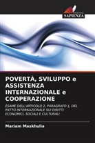 Mariam Maskhulia - POVERTÀ, SVILUPPO e ASSISTENZA INTERNAZIONALE e COOPERAZIONE