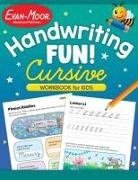 Evan-Moor Educational Publishers - Handwriting Fun! Cursive, Grade K - 6 Workbook