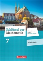 Schlüssel zur Mathematik - Differenzierende Ausgabe Oberschule Sachsen - 7. Schuljahr Arbeitsheft mit Lösungsbeileger