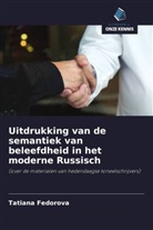 Tatiana Fedorova - Uitdrukking van de semantiek van beleefdheid in het moderne Russisch