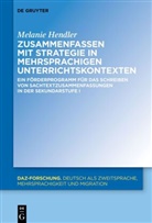 Melanie Hendler - Zusammenfassen mit Strategie in mehrsprachigen Unterrichtskontexten
