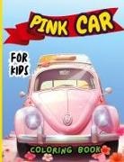 Peter - Pink Car Coloring Book For Kids