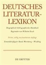 Carl-Ludwig Lang - Deutsches Literatur-Lexikon - Band 31: Werenberg - Wiedling