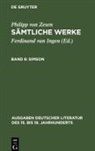Philipp Von Zesen, Volker Meid - Philipp von Zesen: Sämtliche Werke - Bd 8: Simson