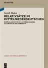 Sarah Ihden - Relativsätze im Mittelniederdeutschen