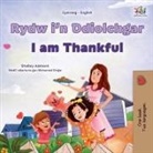 Shelley Admont, Kidkiddos Books - I am Thankful (Welsh English Bilingual Children's Book)