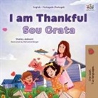 Shelley Admont, Kidkiddos Books - I am Thankful (English Portuguese Portugal Bilingual Children's Book)