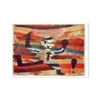 Postkarten. Large / Läufer, Paul Klee / quer