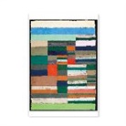 Postkarten. Large / Individualisierte Höhenmessung von Streifen, Paul Klee / hoch