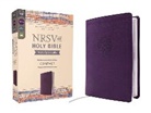 Zondervan - NRSVue, Holy Bible with Apocrypha, Compact, Leathersoft, Purple, Comfort Print
