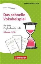 Irena Reinhardt - Das schnelle Vokabelspiel - Englisch - Klasse 5/6