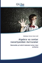 Abdullayev Sarvar Anvar o'g'li - Algebra va sonlar nazariyasidan ma'ruzalar