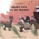 Claudia Könsgen, Pauline Gerbershagen - Alpaka Samy an der Nordsee