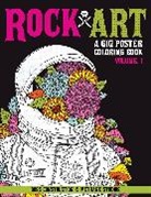 Rock Art: A Gig Poster Coloring Book