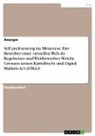 Anonymous - Self preferencing im Metaverse. Der Betreiber einer virtuellen Welt als Regelsetzer und Wettbewerber. Welche Grenzen setzen Kartellrecht und Digital Markets Act (DMA)?