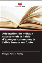 Imtiyaz Rasool Parrey - Adsorption de métaux substantiels à l'aide d'éponges communes à faible teneur en fonte