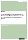 Anonym, Anonymous - Beeinflussung der Gedächtnisleistung im Kontext von Lehren und Lernen durch den bewussten Einsatz von olfaktorischen Reizen