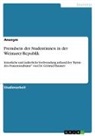 Anonymous - Fremdsein der Studentinnen in der Weimarer Republik