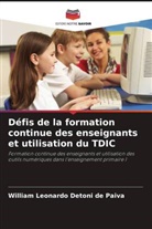 William Leonardo Detoni de Paiva - Défis de la formation continue des enseignants et utilisation du TDIC