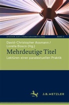 David-Christopher Assmann, Bosco, Lorella Bosco - Mehrdeutige Titel