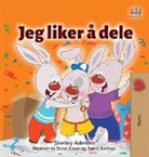 Shelley Admont, Kidkiddos Books - I Love to Share (Norwegian Children's Book)