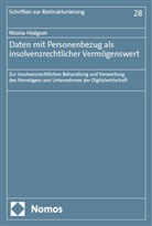 Nicolas Hodgson - Daten mit Personenbezug als insolvenzrechtlicher Vermögenswert