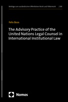 Felix Boos - The Advisory Practice of the United Nations Legal Counsel in International Institutional Law