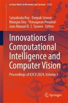 Nilanjan Dey, Nilanjan Dey et al, Thinagaran Perumal, João Manuel R S Tavares, João Manuel R. S. Tavares, Satyabrata Roy... - Innovations in Computational Intelligence and Computer Vision
