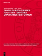 Heinrich Brandt, Oskar Intrau - Tabellen reduzierter positiver ternärer quadratischer Formen