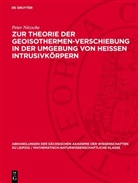 Peter Nitzsche - Zur Theorie der Geoisothermen-Verschiebung in der Umgebung von heissen Intrusivkörpern