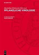 E. Karl, W. Lehmann, Maximilian Klinkowski, Klaus Schmelzer, Dieter Spaar - Pflanzliche Virologie: Registerband