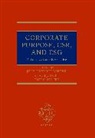 Jens-Hinrich (Professor of Private Law Cor Binder, Jens-Hinrich Binder, Binder Jens-Hinrich, Klaus Hopt, Thilo Kuntz - Corporate Purpose, Csr, and Esg