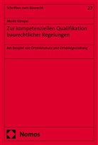 Moritz Klimpel - Zur kompetenziellen Qualifikation baurechtlicher Regelungen