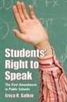 Erica R. Salkin, Salkin Erica R. - Students' Right to Speak