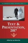 Jay Malarcher - Text & Presentation, 2017