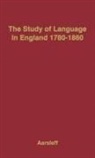 Hans Aarsleff, Aarsleff Hans, Unknown - The Study of Language in England, 1780-1860