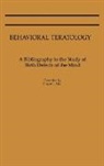 Ernest L. Abel - Behavioral Teratology