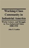 John T. Cumbler, Cumbler John T., Unknown - Working-Class Community in Industrial America