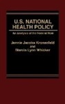 Marcia Whicker - U.S. National Health Policy