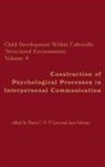 Maria Lyra, Unknown, Jane Valsiner, Maria Lyra, Valsiner Jaan - Child Development Within Culturally Structured Environments, Volume 4
