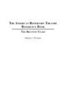 Marilyn Plotkins - The American Repertory Theatre Reference Book
